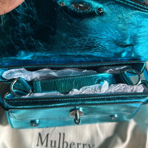 Mulberry mini Alexa in Portobello blue - Picture 3 of 7